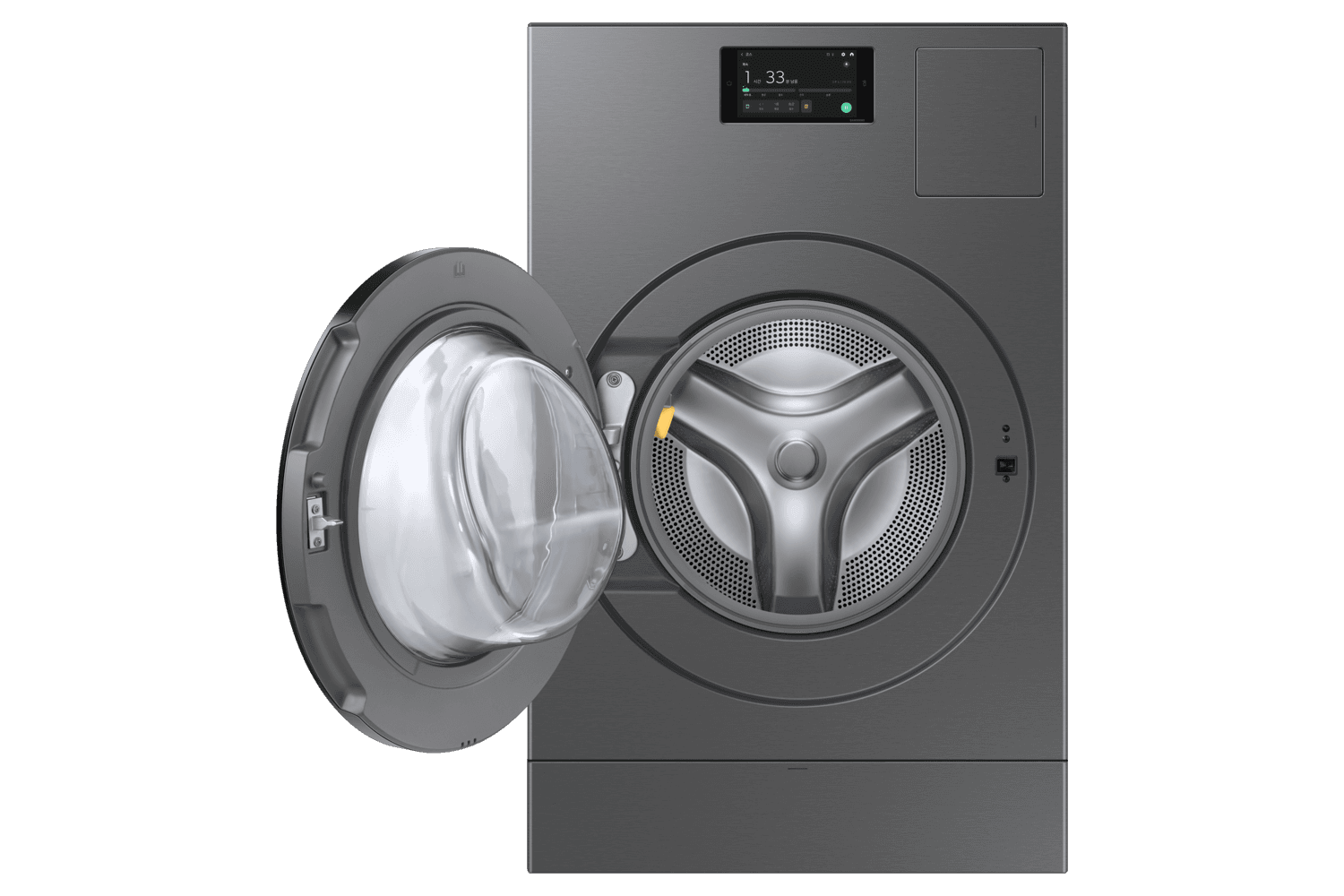 Samsung 25/15kg Wi-Fi Bespoke AI Front Loader Washer/dryer with Heat Pump Technology, AI EcoBubble & AI Energy Mode WD25DB8995BZNQ